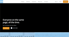 Desktop Screenshot of domo.com