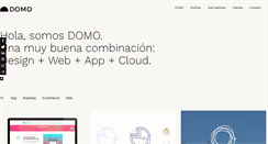 Desktop Screenshot of domo.com.ar